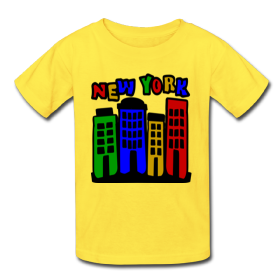 New York Four Brownstones, Multi-Color